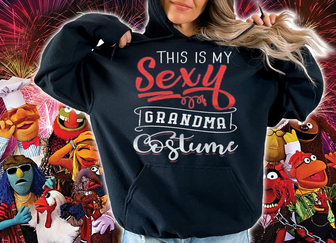 Easy Halloween Costume For Women Sexy Grandma T-shirt t-shirt hoodie