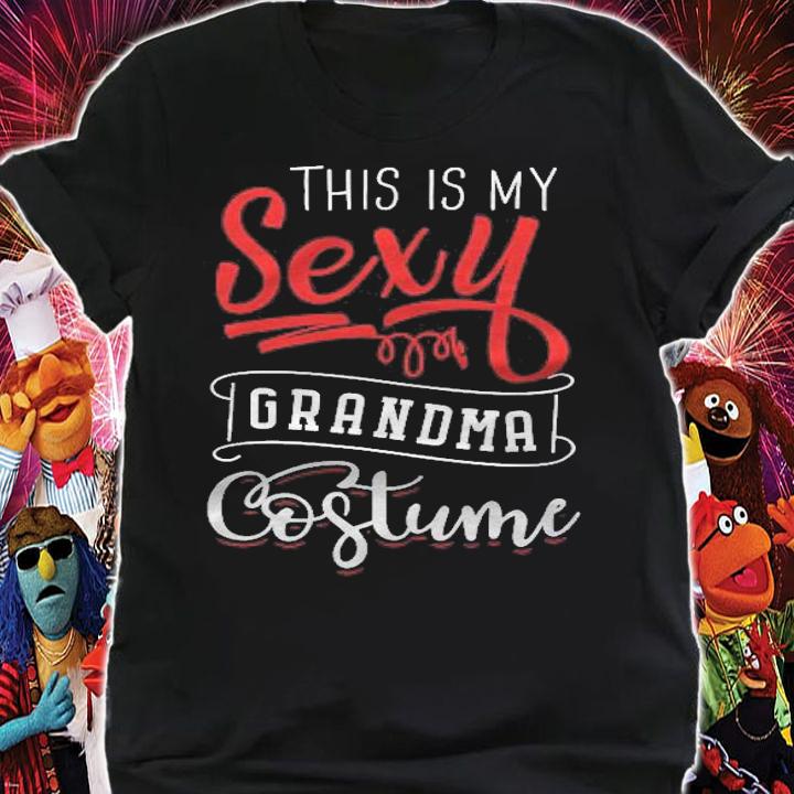Easy Halloween Costume For Women Sexy Grandma T-shirt t-shirt shirt