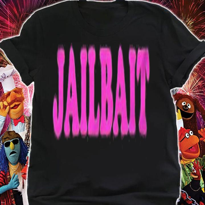 Jailbait logo text T-shirt t-shirt