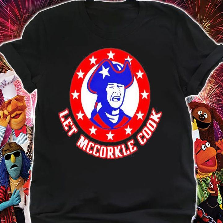 Let McCorkle cook logo shirt t-shirt