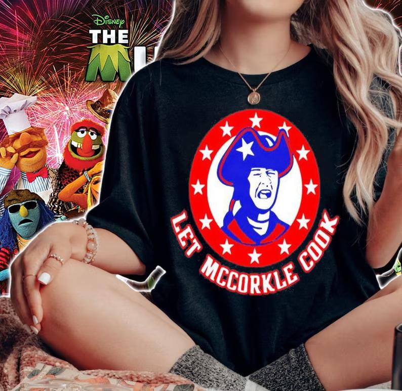 Let McCorkle cook logo shirt t-shirt