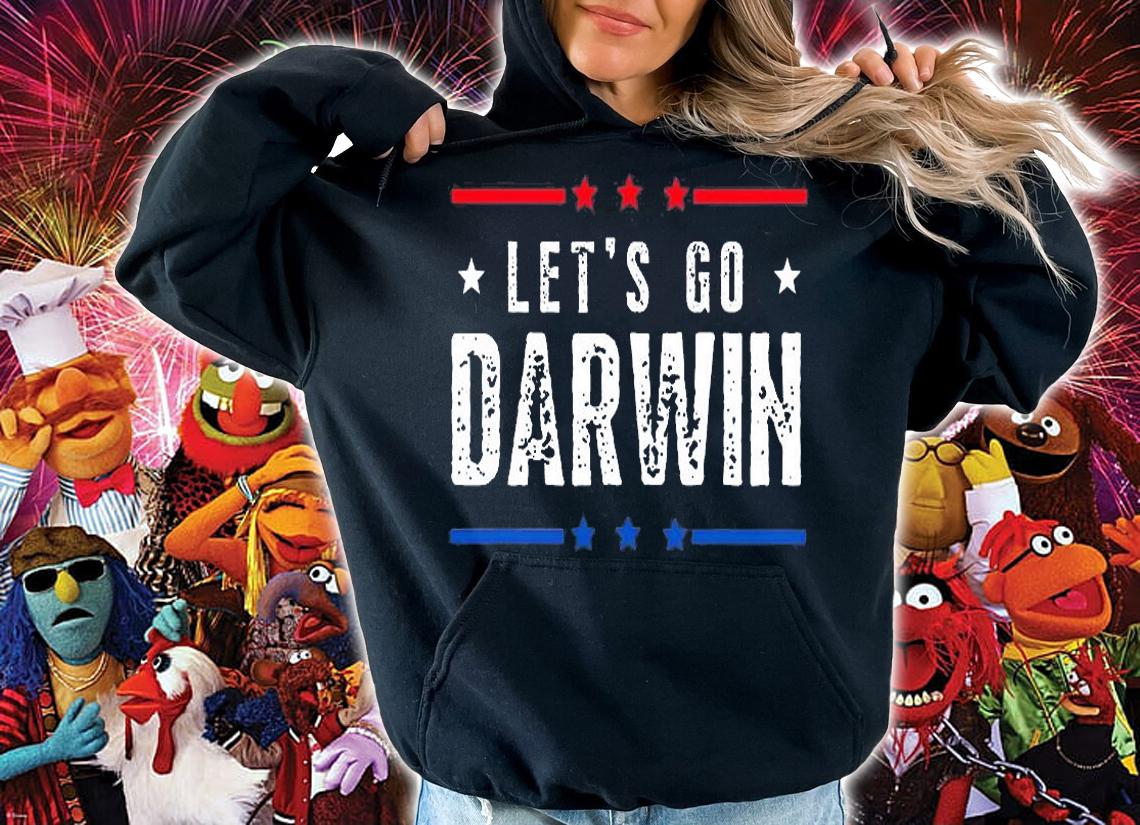 Let's Go Darwin Tee Funny Trendy Sarcastic Let's Go Darwin Vintage T-Shirt t-shirt hoodie