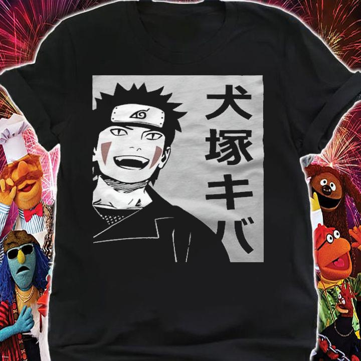 Naruto Shippuden Inuzuka Kiba smile T-shirt t-shirt shirt