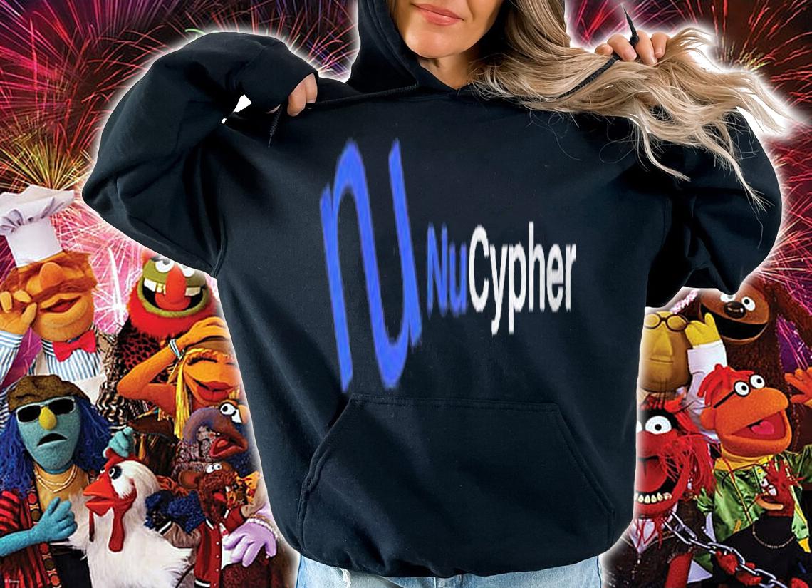 Nucypher Logo Crypto Nucypher Crypto Coin Cryprographic Shirt t-shirt