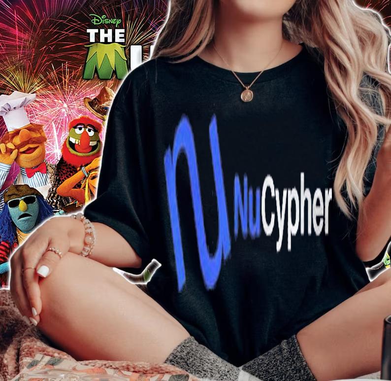 Nucypher Logo Crypto Nucypher Crypto Coin Cryprographic Shirt t-shirt