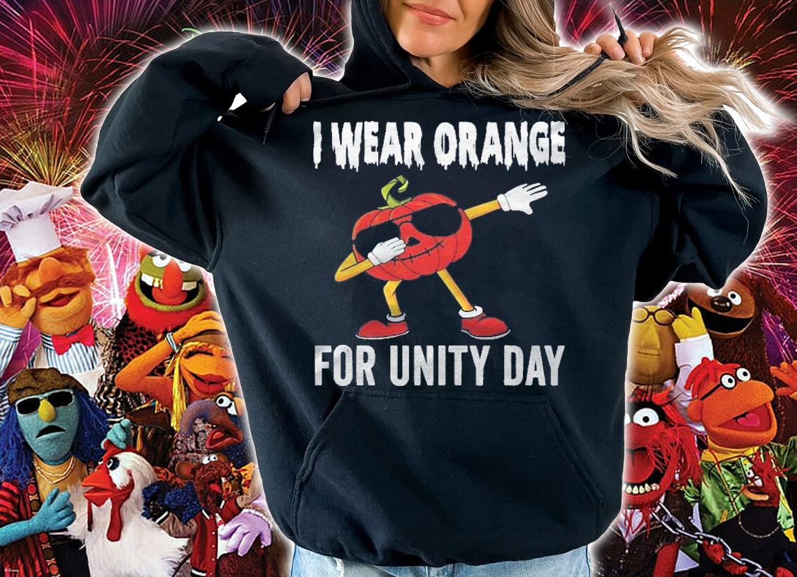 Unity Day Shirt Orange Kids Unity Day Pumpkin Toddler Boys t-shirt hoodie