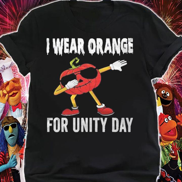 Unity Day Shirt Orange Kids Unity Day Pumpkin Toddler Boys t-shirt shirt