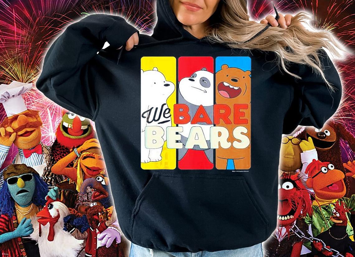 We Bare Bears Panels T-Shirt t-shirt hoodie