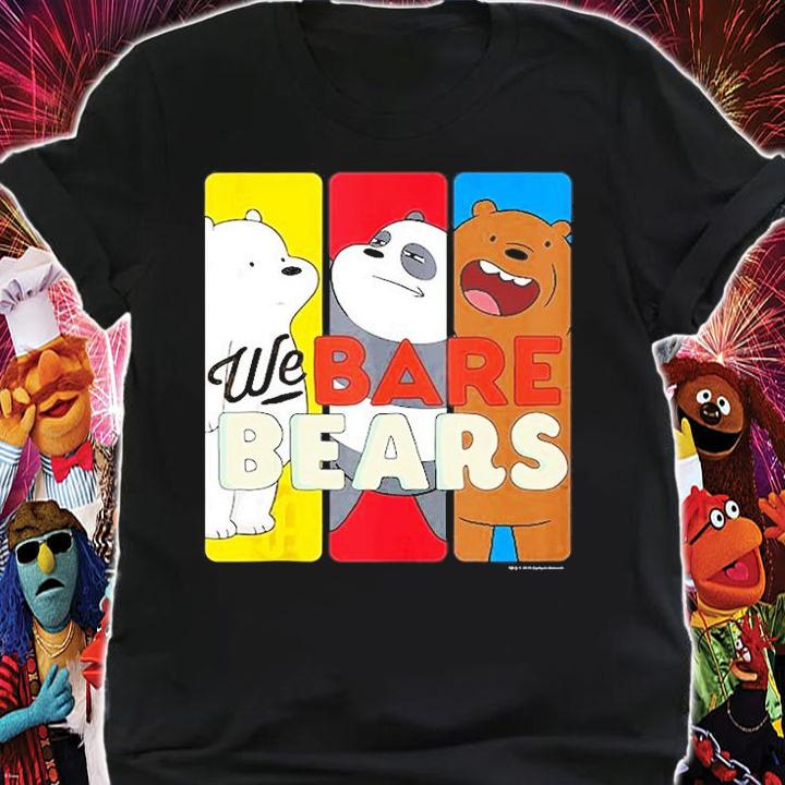 We Bare Bears Panels T-Shirt t-shirt shirt