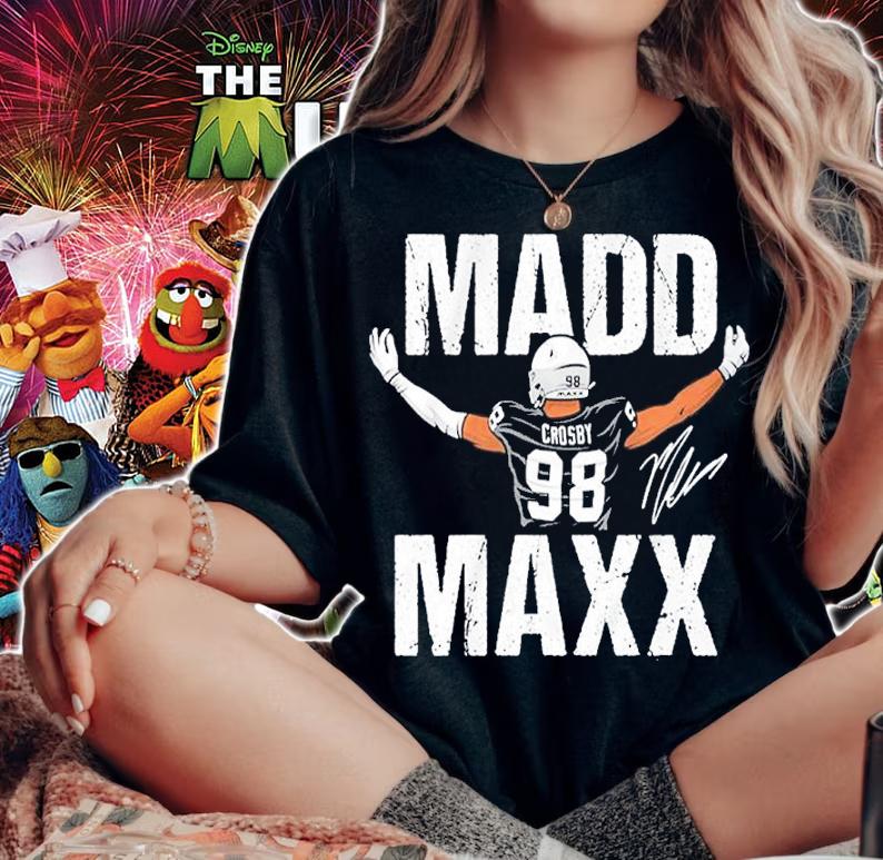 Maxx Crosby Mad Maxx Las Vegas Raiders Signatures Shirt t-shirt woman shirt