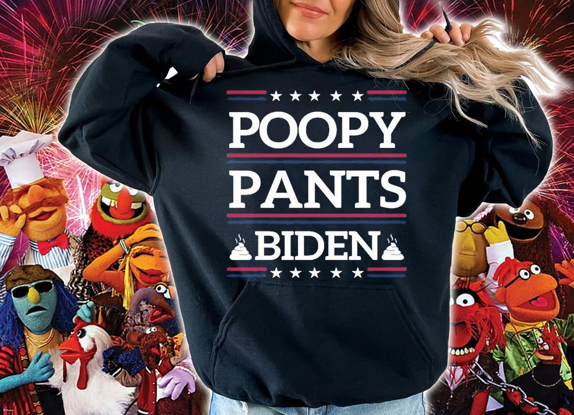 Poopy Pants Biden, Let's Go Brandon, Fjb, Poopypants, Impeach Joe Biden T-Shirt t-shirt hoodie