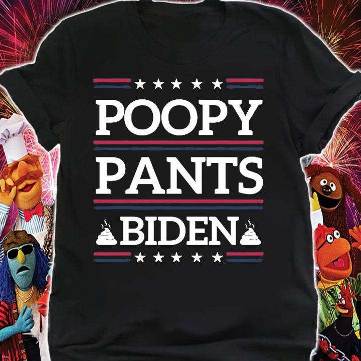 Poopy Pants Biden, Let's Go Brandon, Fjb, Poopypants, Impeach Joe Biden T-Shirt t-shirt shirt