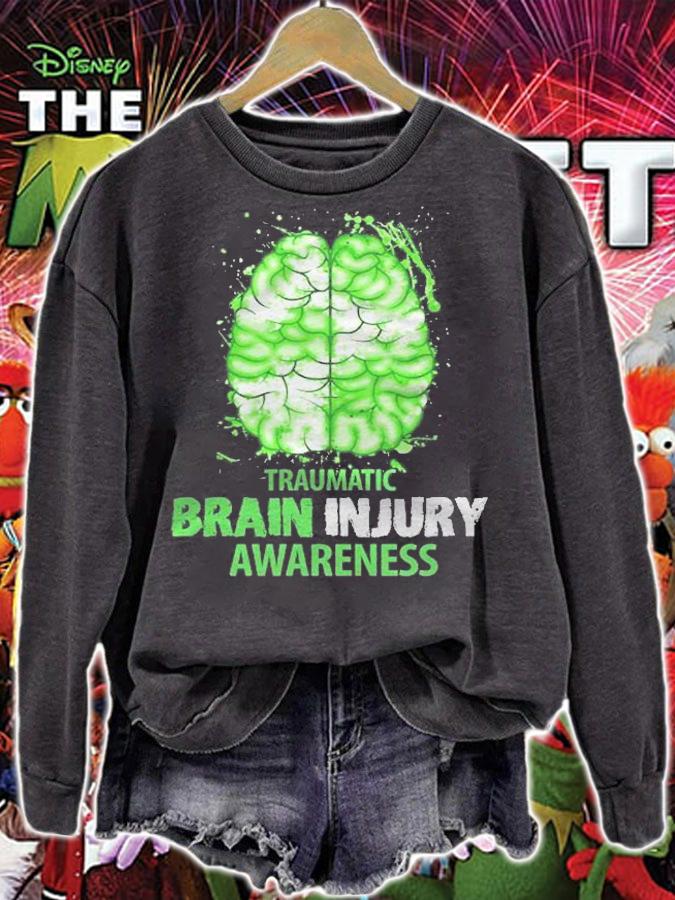 Tbi Traumatic Brain Injury Awareness Shirt t-shirt sweatshirt