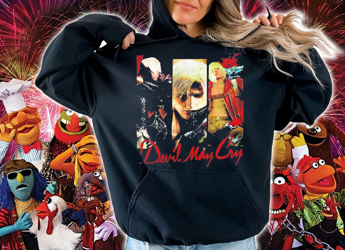 Devil May Cry Trio Black Shirt t-shirt