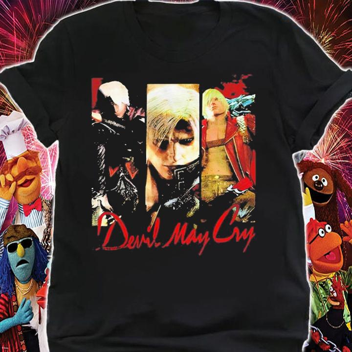 Devil May Cry Trio Black Shirt t-shirt