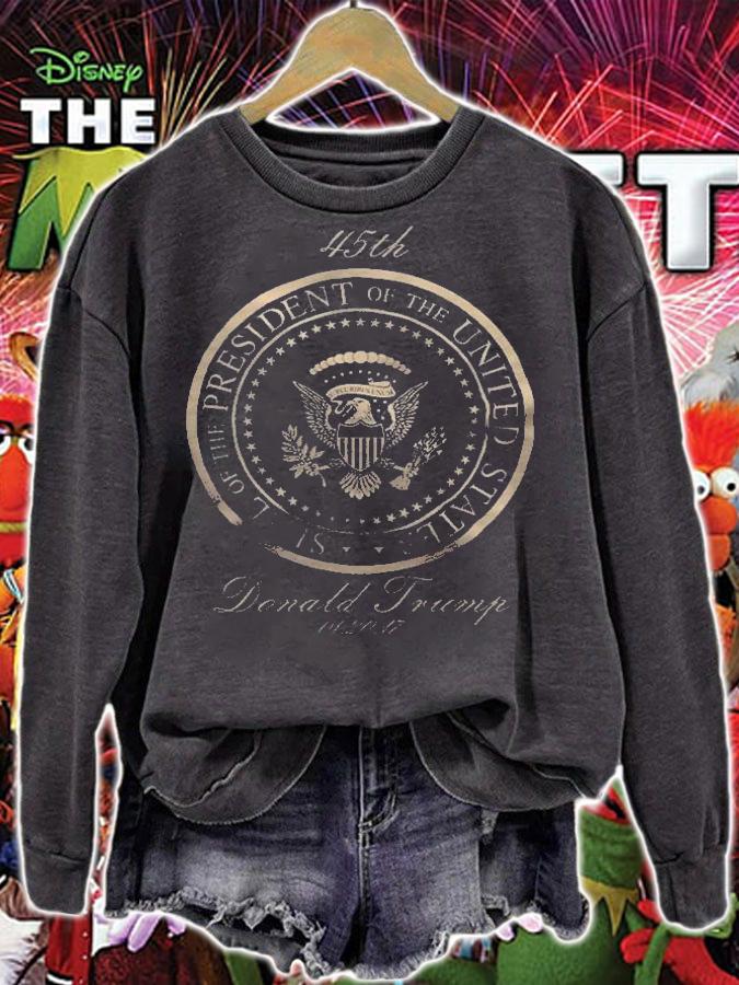 Donald Trump Gold Seal - 45th President T-Shirt t-shirt sweatshirt