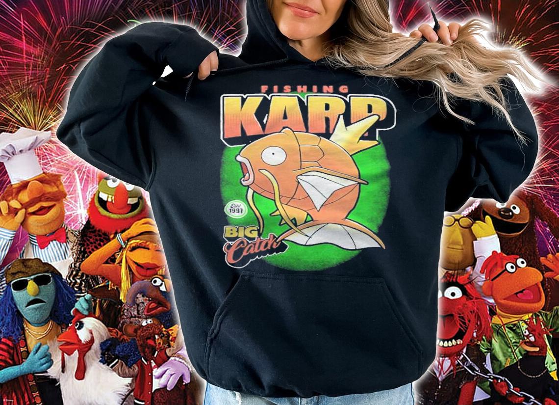Fishing Karp Big Catch Shirt t-shirt