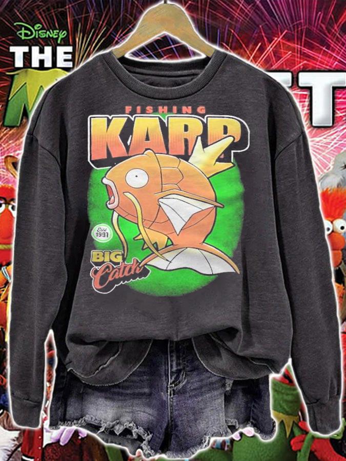 Fishing Karp Big Catch Shirt t-shirt