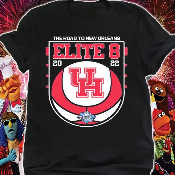 Houston Cougars 2022 Elite Eight NCAA Men's Basketball T-Shirt t-shirt