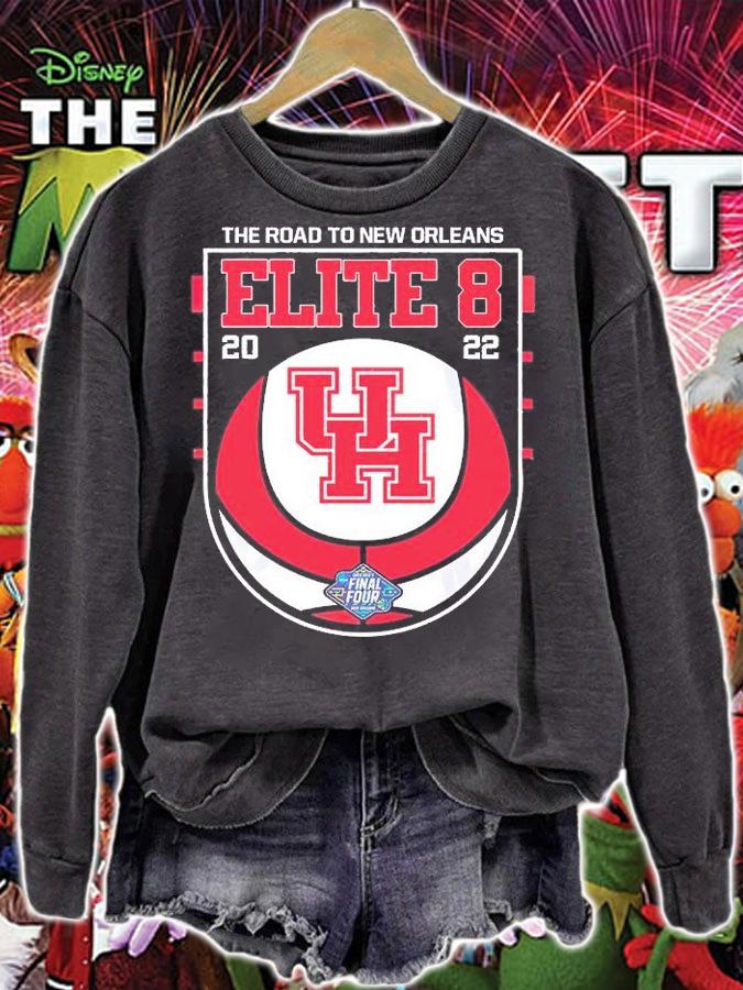 Houston Cougars 2022 Elite Eight NCAA Men's Basketball T-Shirt t-shirt