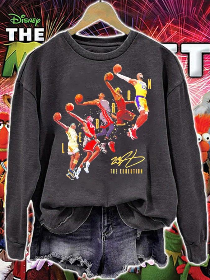 Lebron James Los Angeles Lakers Basketball Signatures Shirt t-shirt sweatshirt