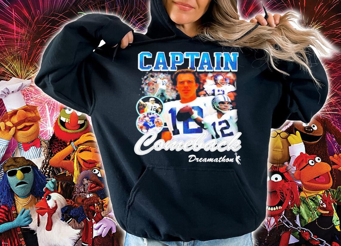 Roger Staubach Captain Comeback Shirt t-shirt hoodie