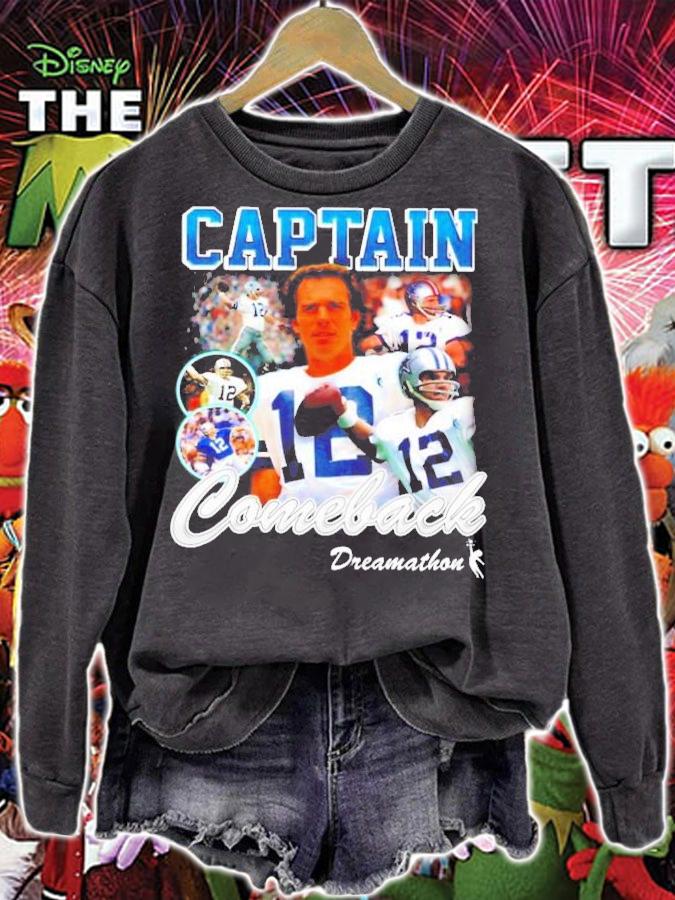 Roger Staubach Captain Comeback Shirt t-shirt sweatshirt