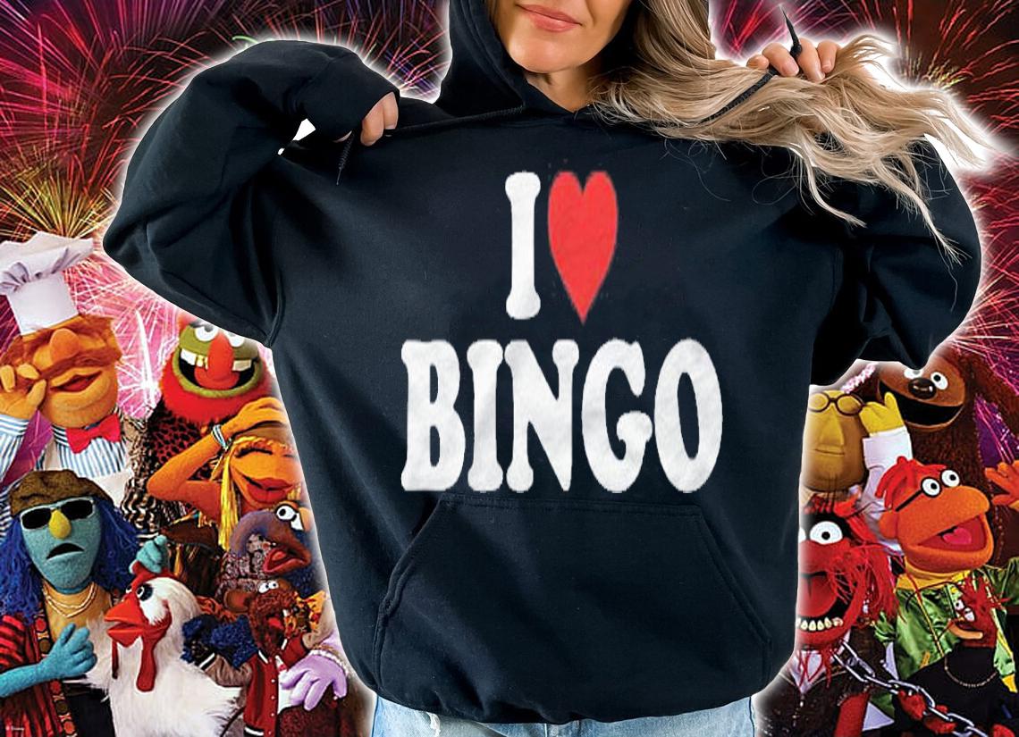 I Love Bingo Heart Classic Shirt t-shirt