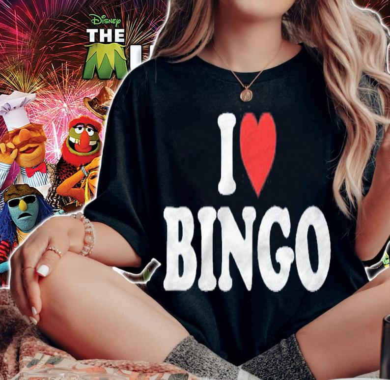 I Love Bingo Heart Classic Shirt t-shirt