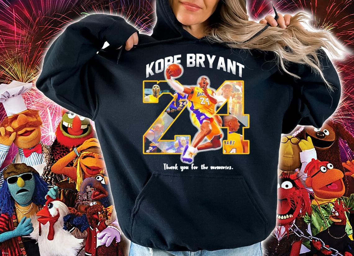 Kobe Bryant #24 Basketball Thank You For The Memories Shirt t-shirt