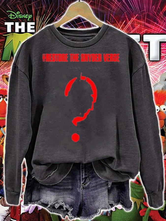 Restore The Snyder Verse T-Shirt t-shirt sweatshirt