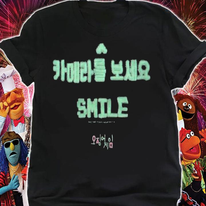Squid Game smile T-shirt t-shirt