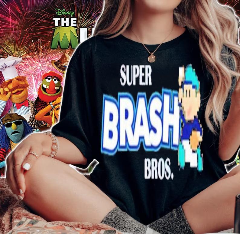 Super Brash Bros Super Mario Shirt t-shirt woman shirt