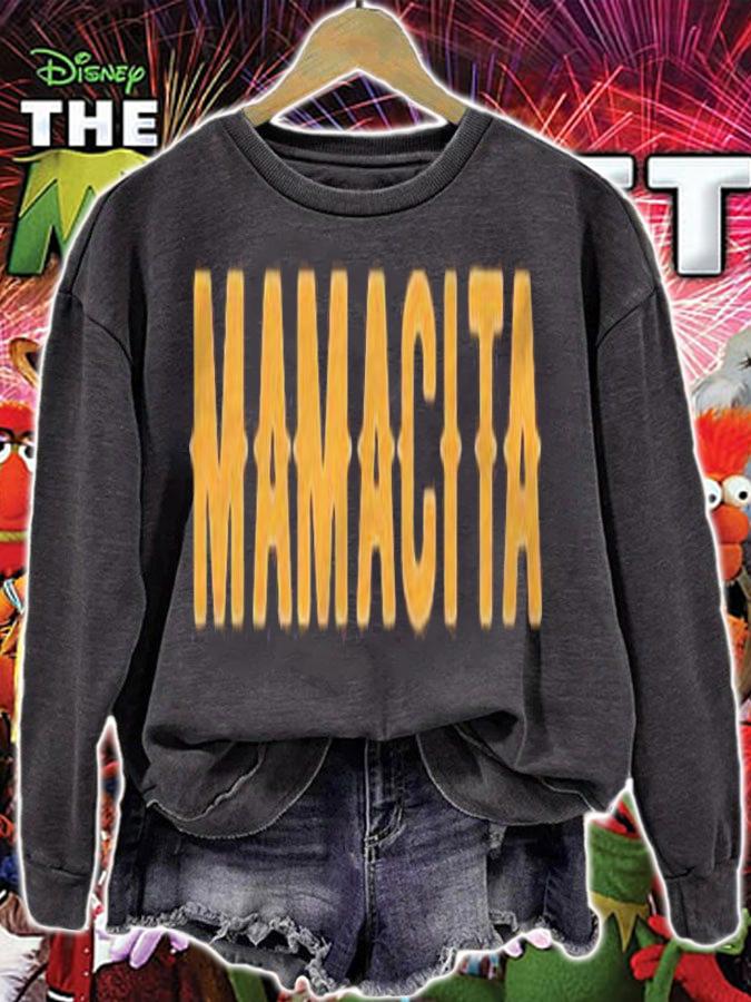 Vintage Mamacita Spanish New Mom Design- Baby Announcement Shirt t-shirt