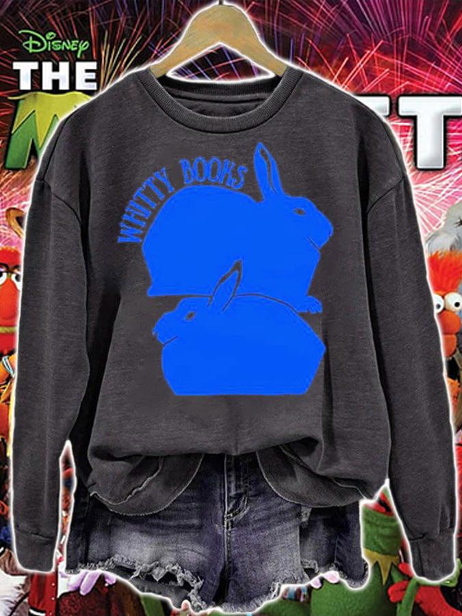 Whitty Books Rabbits T-Shirt t-shirt