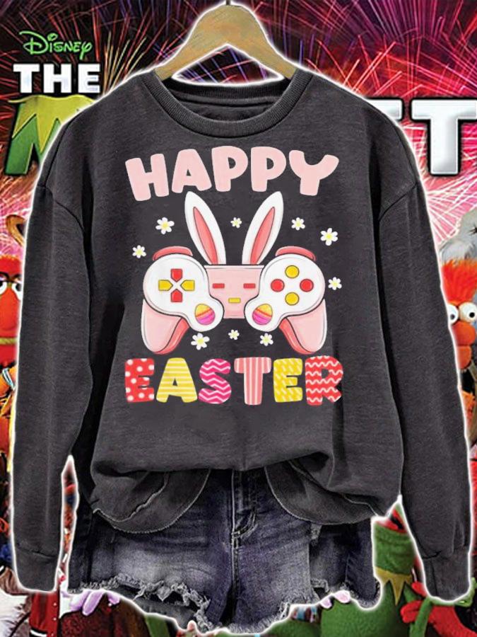 Happy Easter Day Video Game Controller Bunny Gamer Boys Shirt t-shirt