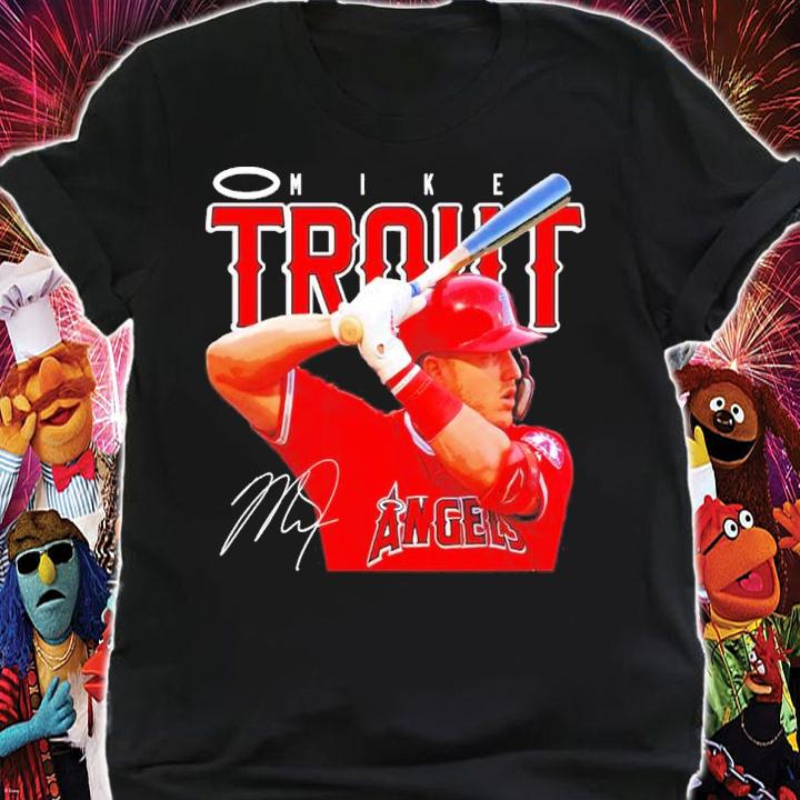 Mike Trout Los Angeles Angels Baseball Shirt t-shirt shirt