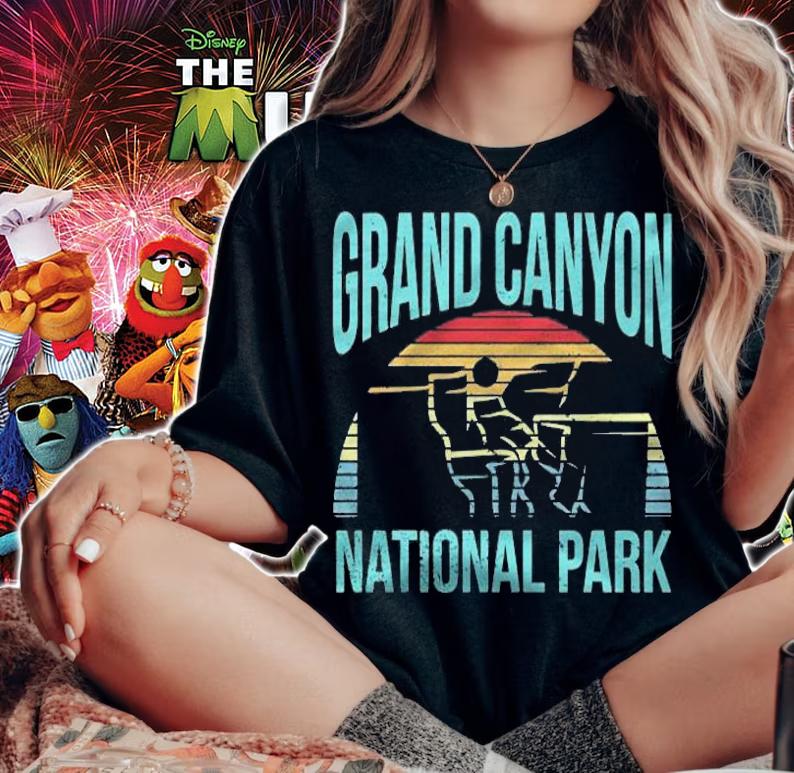 Retro Vintage National Park Grand Canyon National Park Pullover Shirt t-shirt
