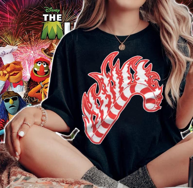 Sapnap Holiday Candy Cane Pullover T-shirt t-shirt woman shirt