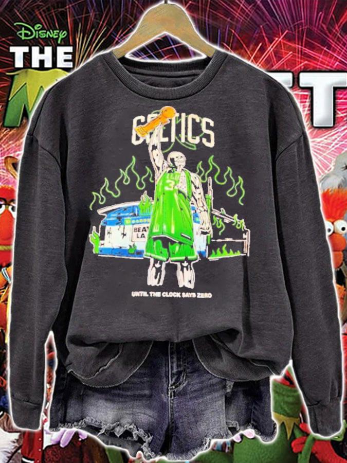Skull Until The Clock Says Zero Basketball Shirt t-shirt sweatshirt