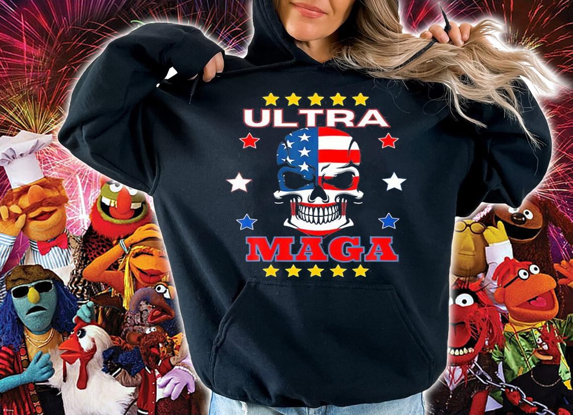 Ultra MAGA Funny Pro Trump Maga Ultra Maga 2024 T-Shirt t-shirt