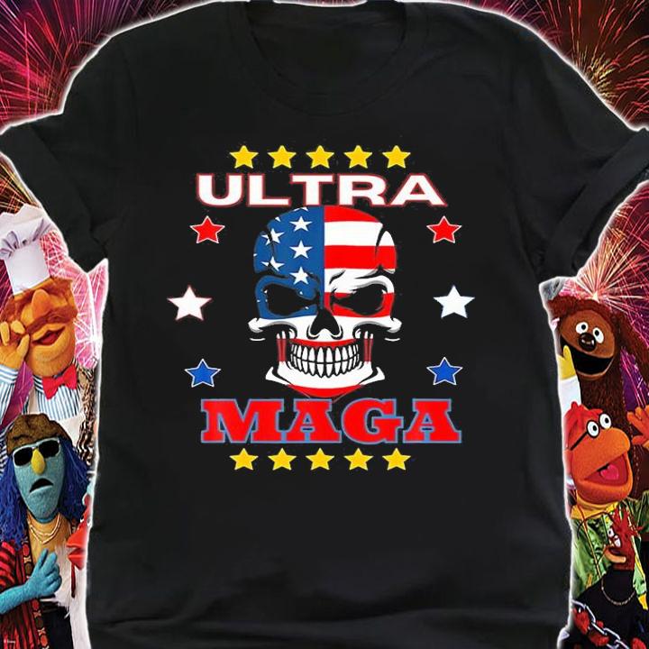 Ultra MAGA Funny Pro Trump Maga Ultra Maga 2024 T-Shirt t-shirt