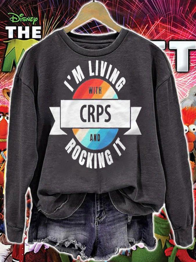 Crps Awareness Living With Leg Pain Related Shirt t-shirt