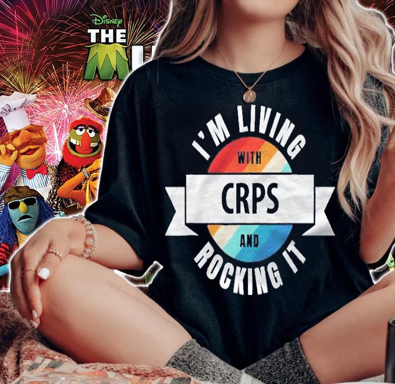 Crps Awareness Living With Leg Pain Related Shirt t-shirt