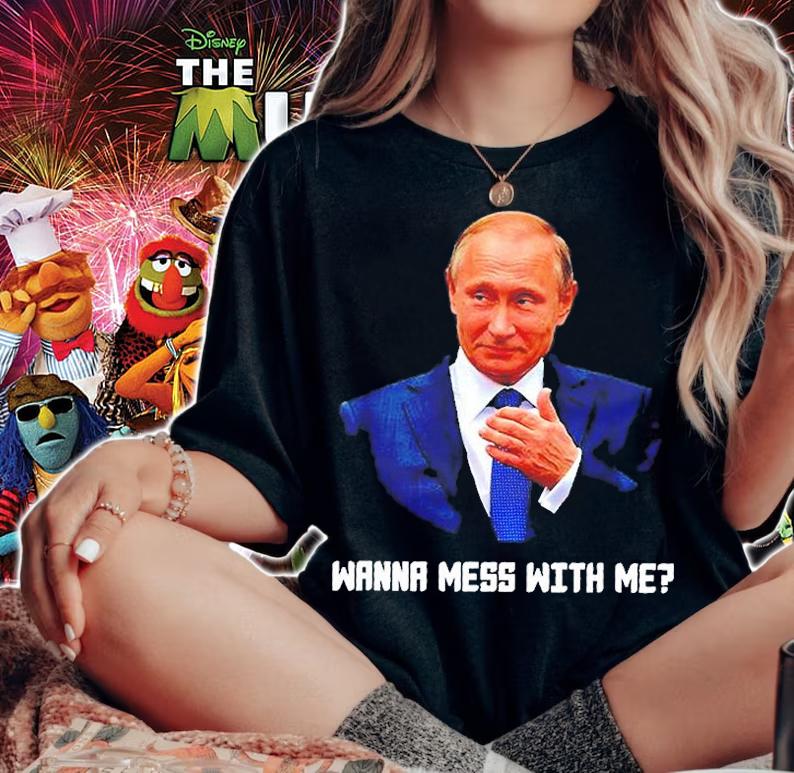 Do You Want to Get Involved with Me Vladimir Putin T-Shirt t-shirt