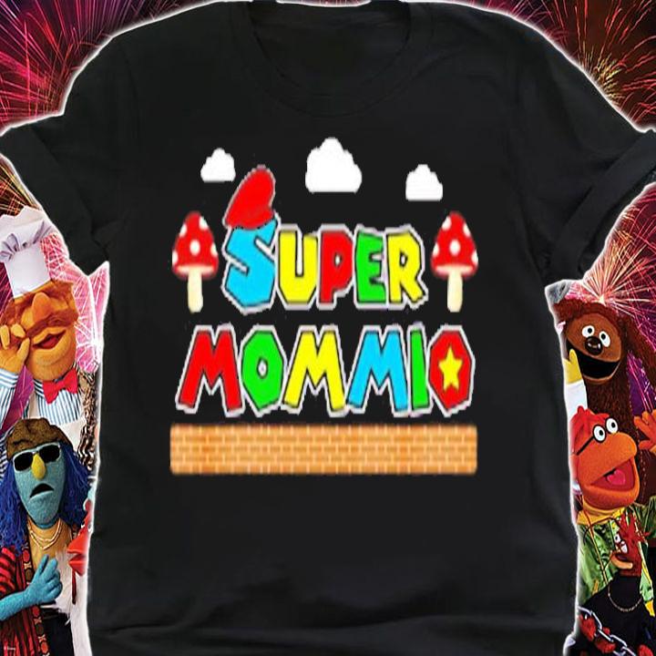 Super Mommio Funny Mom Mother Gaming Video Game Lovers Funny T-Shirt t-shirt