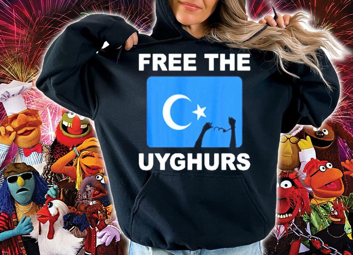 Free the Uyghurs Support Uighur Rights and Freedom T-Shirt t-shirt hoodie