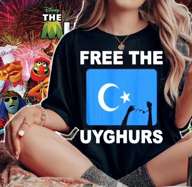 Free the Uyghurs Support Uighur Rights and Freedom T-Shirt t-shirt woman shirt