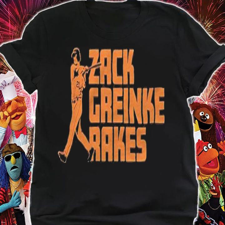 Houston Astros Zack Greinke Rakes T-shirt t-shirt