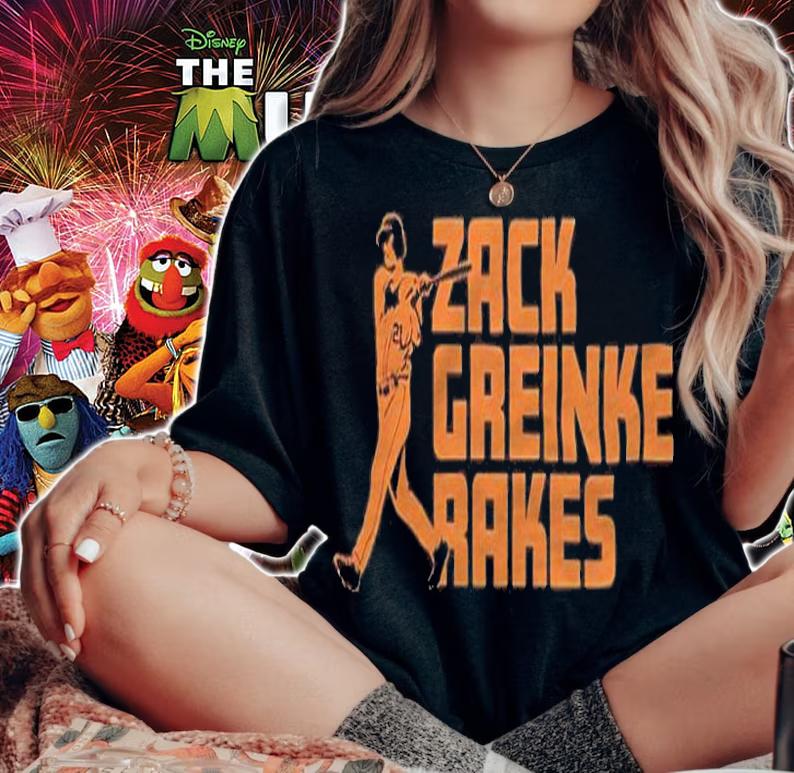 Houston Astros Zack Greinke Rakes T-shirt t-shirt